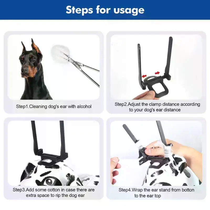 Dog Ear Stand Support Tool for Doberman & Upright Ear Breeds