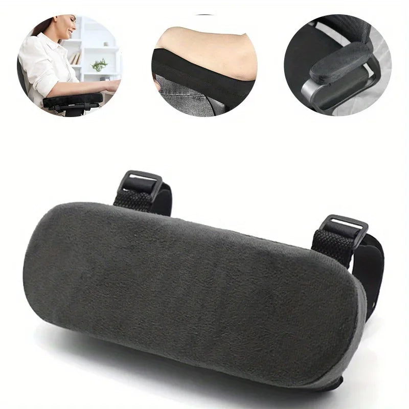 Memory Foam Armrest Pads Office Chair Elbow Support Cushion Arm