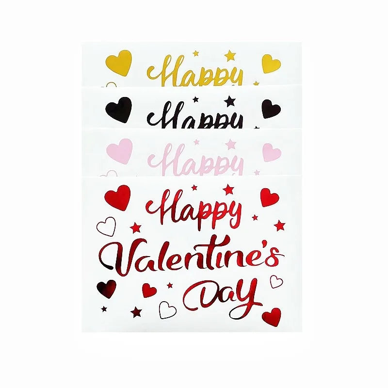 Valentine's Day Transparent Balloon Stickers | Party Wall Decor