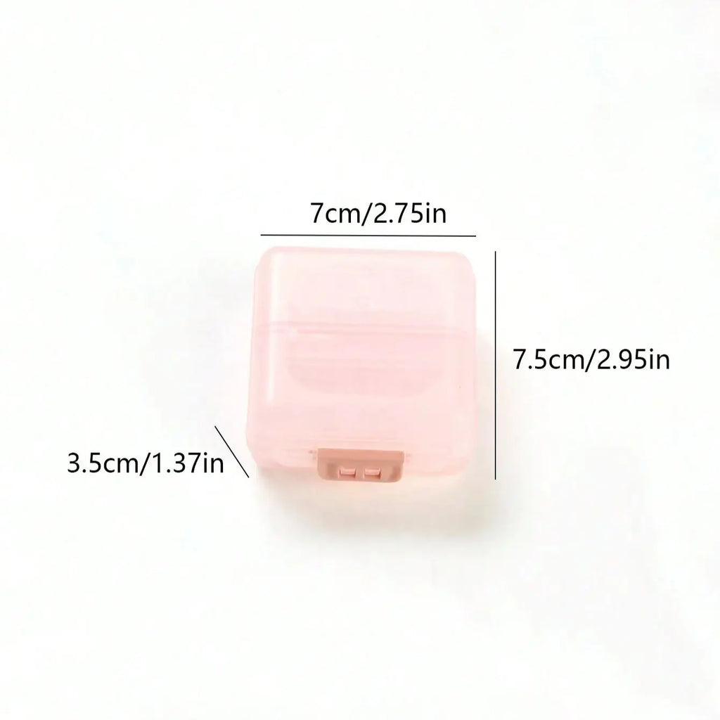 Portable Double-layer Buckle Packaging Sealing 6-cell Drug