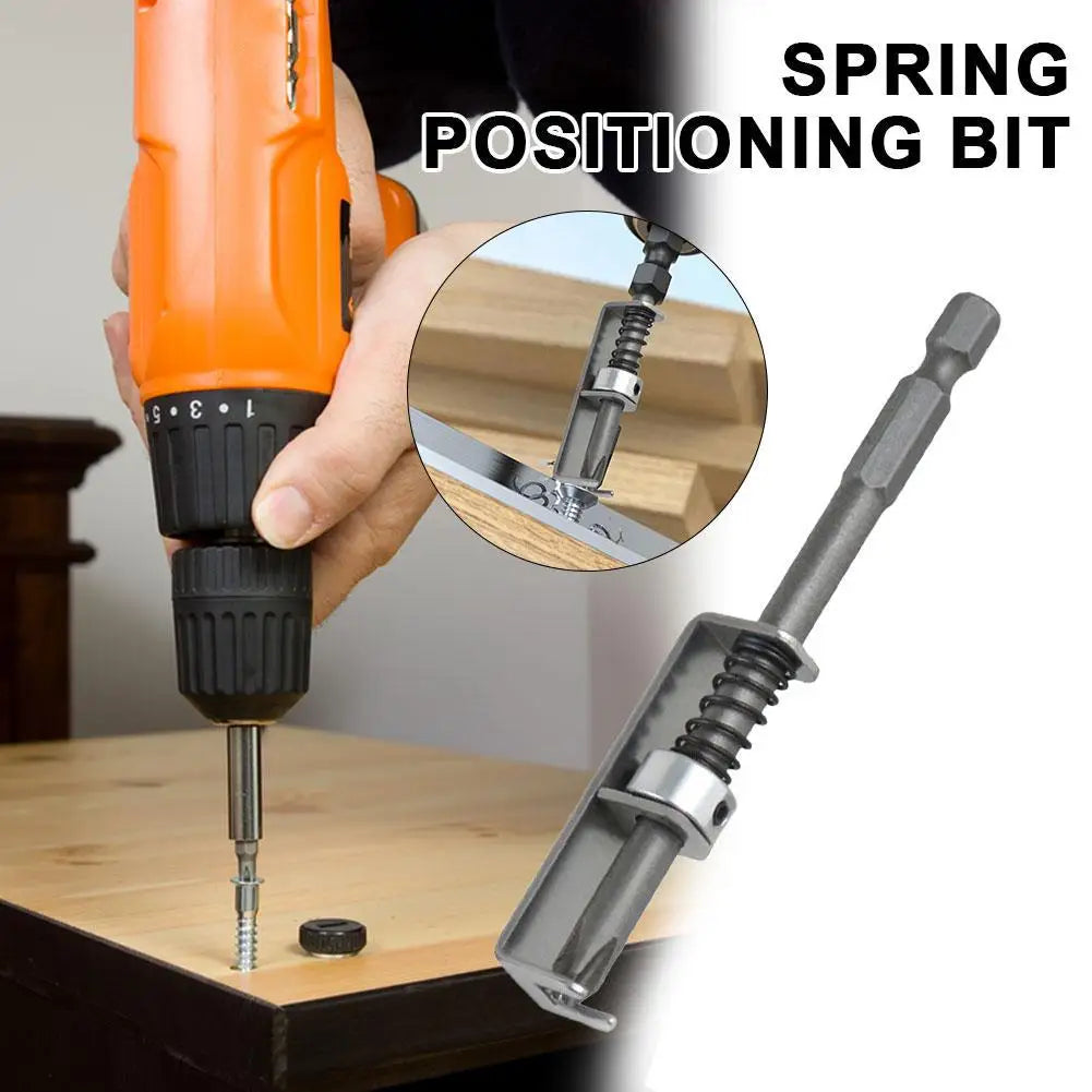 Spring-Loaded Screw Holder Bit | Anti-Drop Driver Bit 1/3/5 Pk