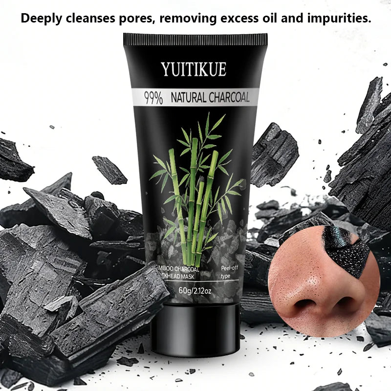 YUITIKUE Bamboo Charcoal Peel-Off Mask – Niacinamide 60g