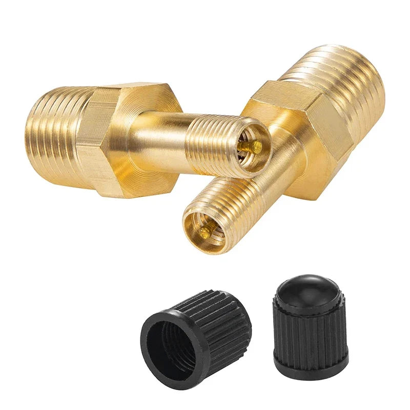 Sturdy 1 4 8 NPT Air Compressor Tank Fill Valve Anti-corrosion Brass