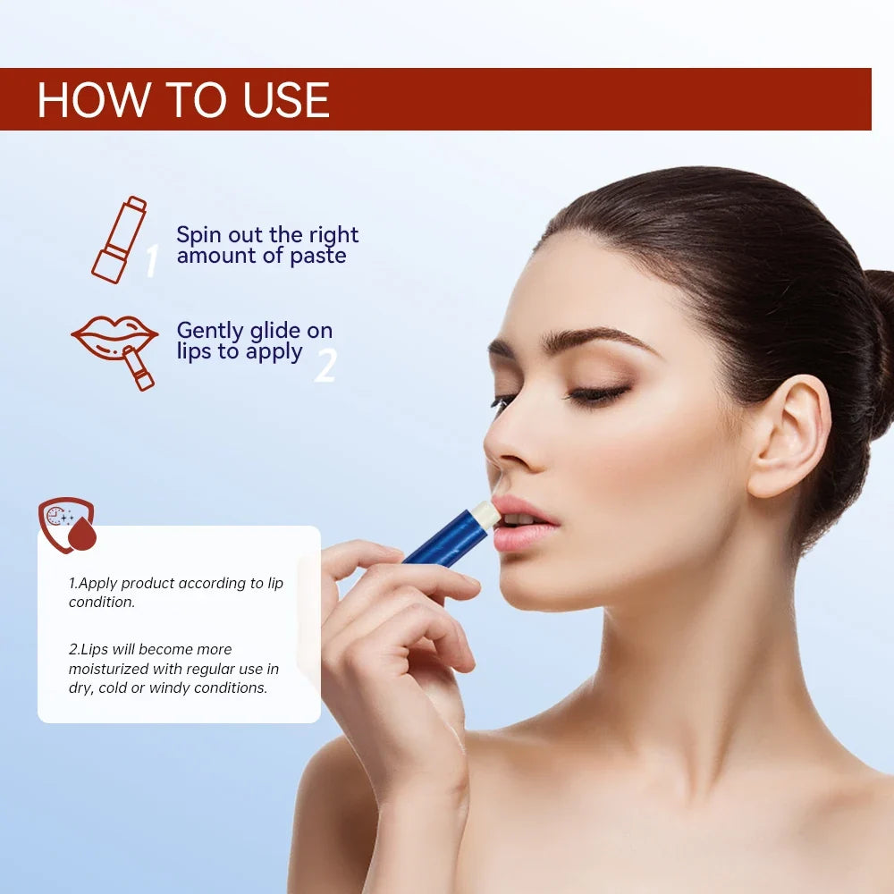 Moisturizing Lip Repair Balm Stick | Paraben-Free 2-Pack