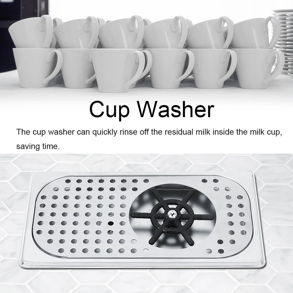 201 Stainless Steel Milk Tea Cup Washer Cleaner Glass Rinser G1