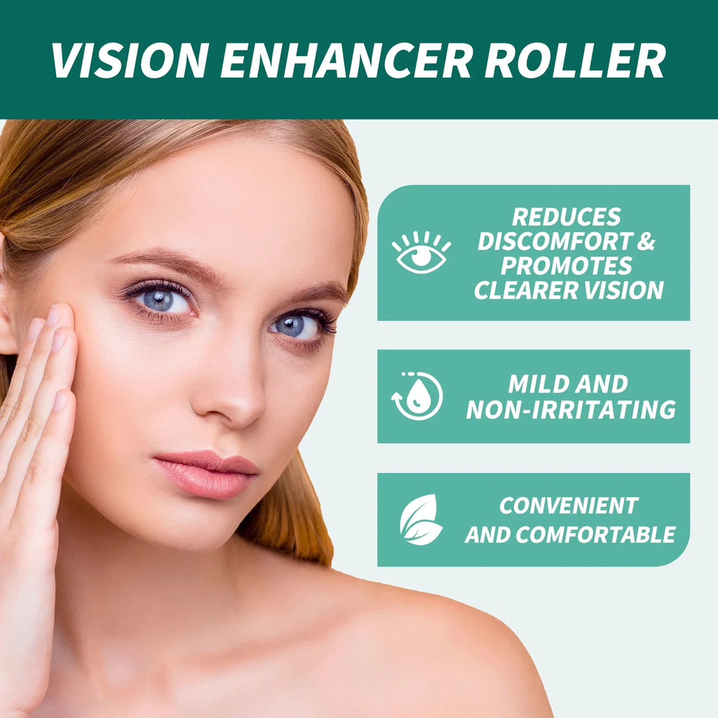 Eye Massage Roller – Acupressure Eye Care & Moisturizing Serum