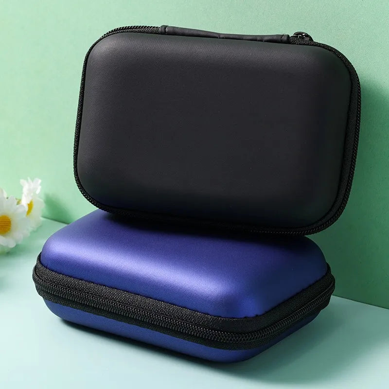 Organizing Storage Bag Data Cable Phone Charger Headphone Zipper