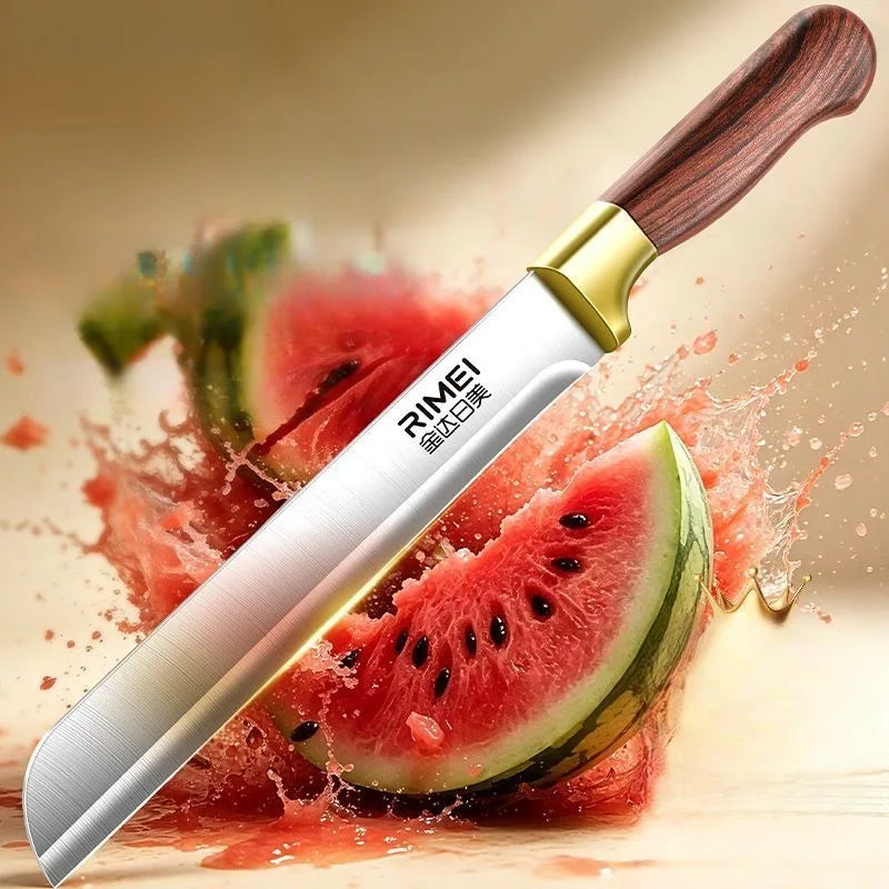 PLYS Stainless Steel Watermelon Chef Knife with Cover