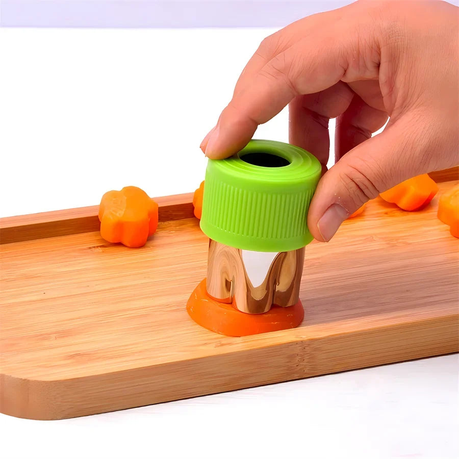 9-Piece Stainless Steel Food Cutter Mold Set – DIY Shapes