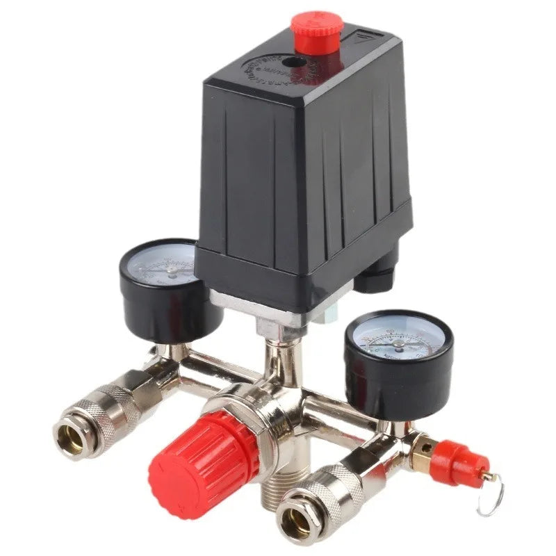90-120 PSI Air Compressor Pressure Switch & Manifold Kit