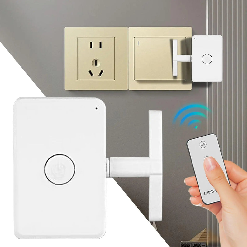 Smart Wireless Button Pusher – 10M Remote, No Wiring Needed