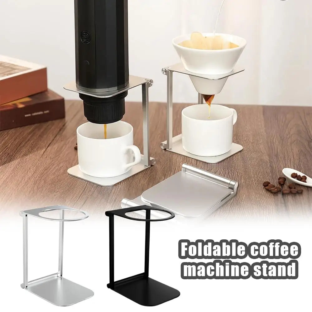 Foldable Aluminum Alloy Capsule Coffee Machine Stand