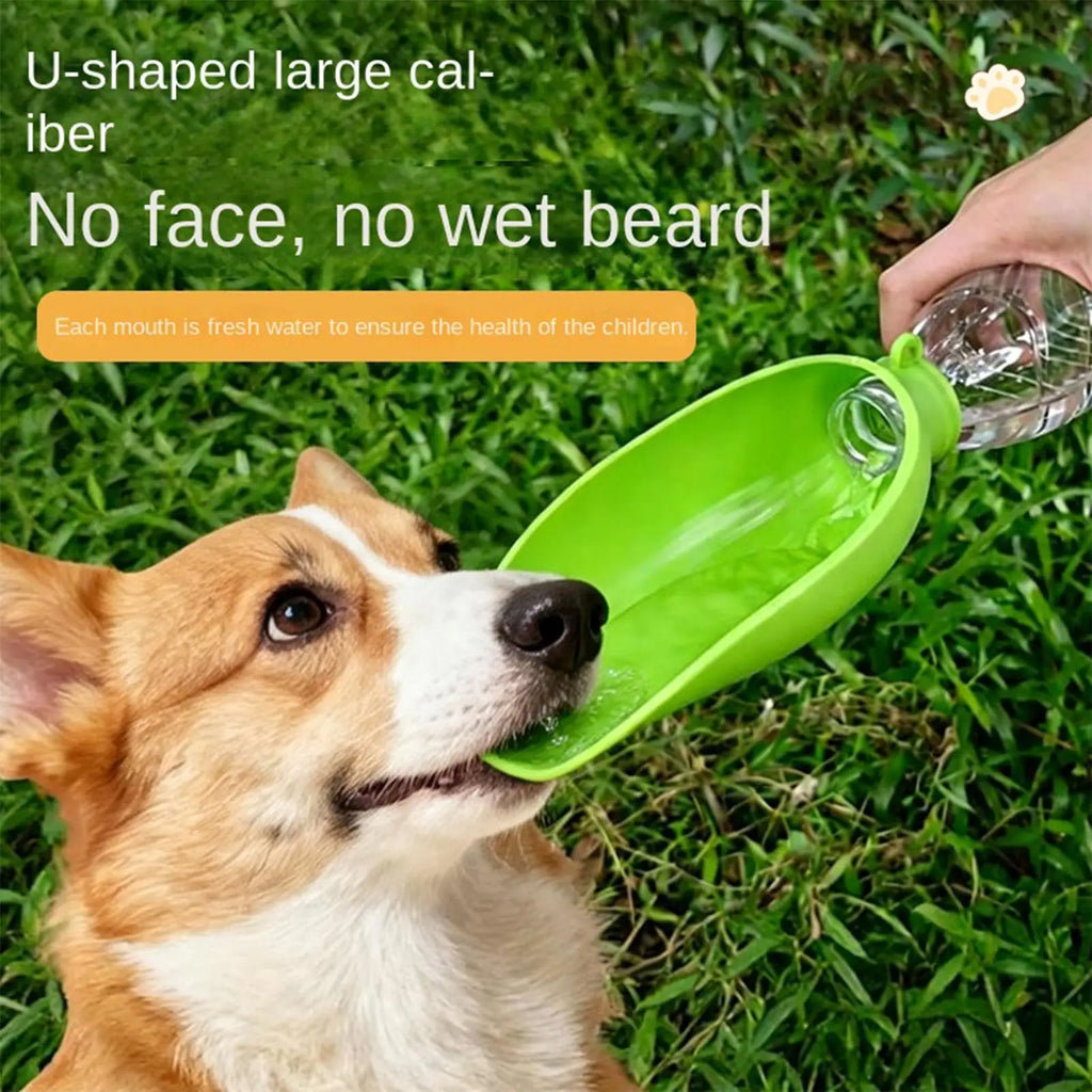 Dog Bottle Water Dispenser Foldable Portable Pet Supplies Walking