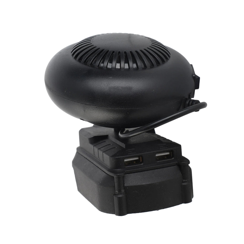 18V Battery Powered Space Heater Fan 170W | Portable Workshop