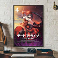 Kurumi Tokisaki Anime Wall Poster Sticker – HD Decal Art