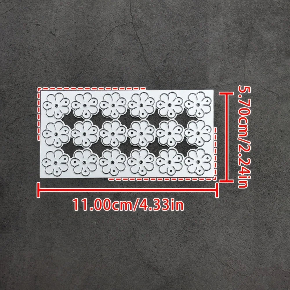 Flower Metal Cutting Mold Suitable DIY Scrapbook Photo Decoration