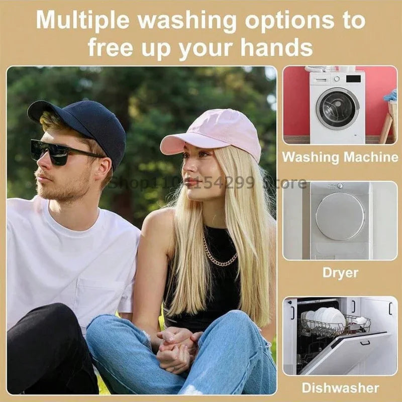 Baseball Cap Washer Rack – Machine Wash & Shape-Keeper Set
