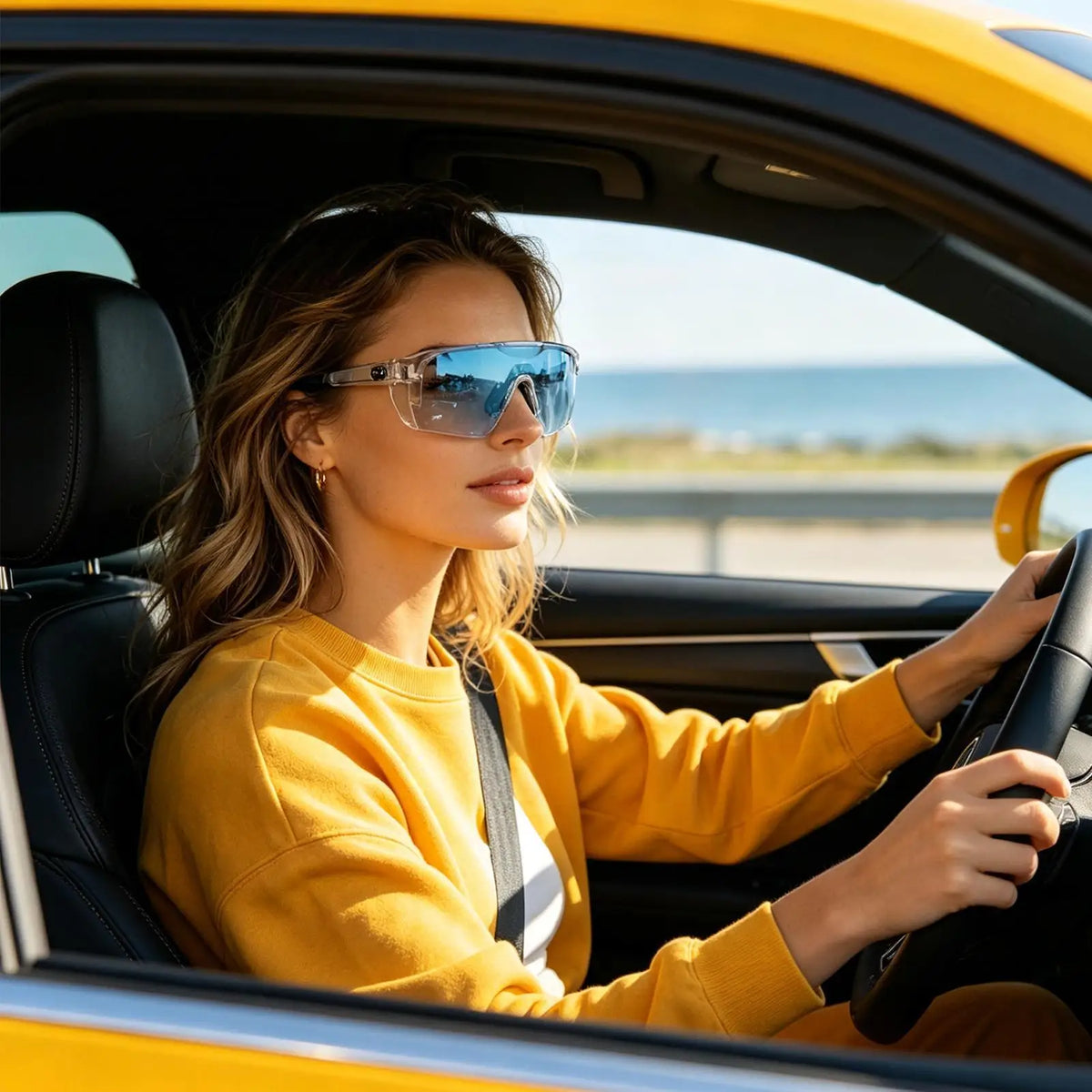 Photochromic Polarized Safety Sunglasses – UV400 Men's Eyewear