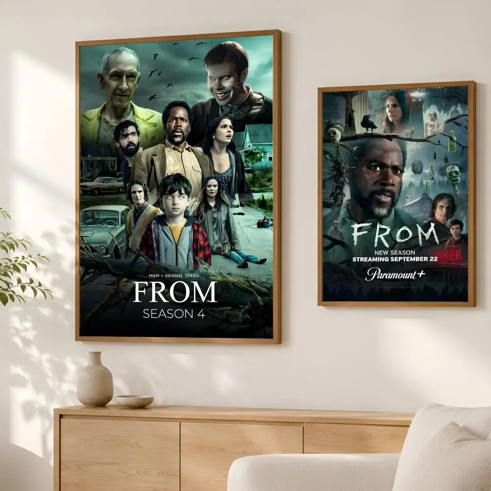 Self-Stick HD Wall Art Poster – Waterproof Home Decor