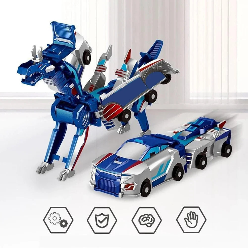 Unicorn Transformer 2-in-1 Magnetic DIY Car Toy for Kids