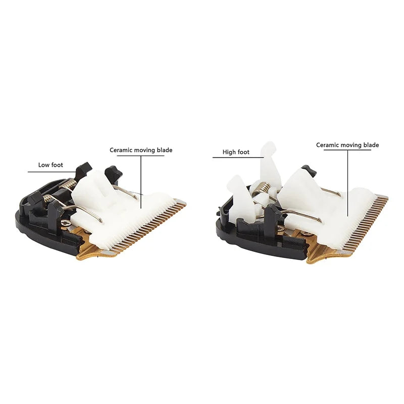Ceramic Hair Clipper Blade Head 24 Teeth – Trimmer Cutter