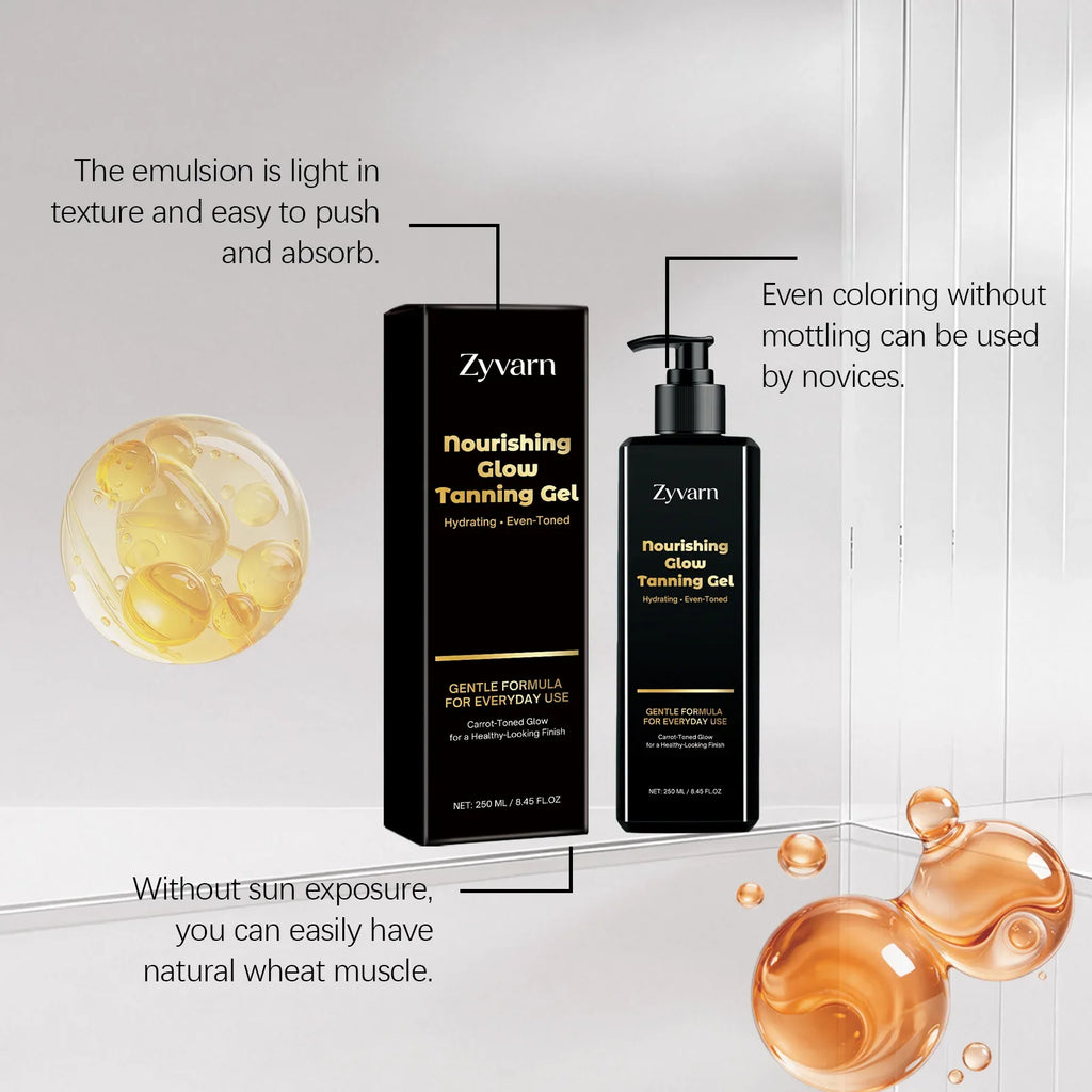 Sunless Self-Tanning Bronzing Gel with Carrot Extract – 250ml