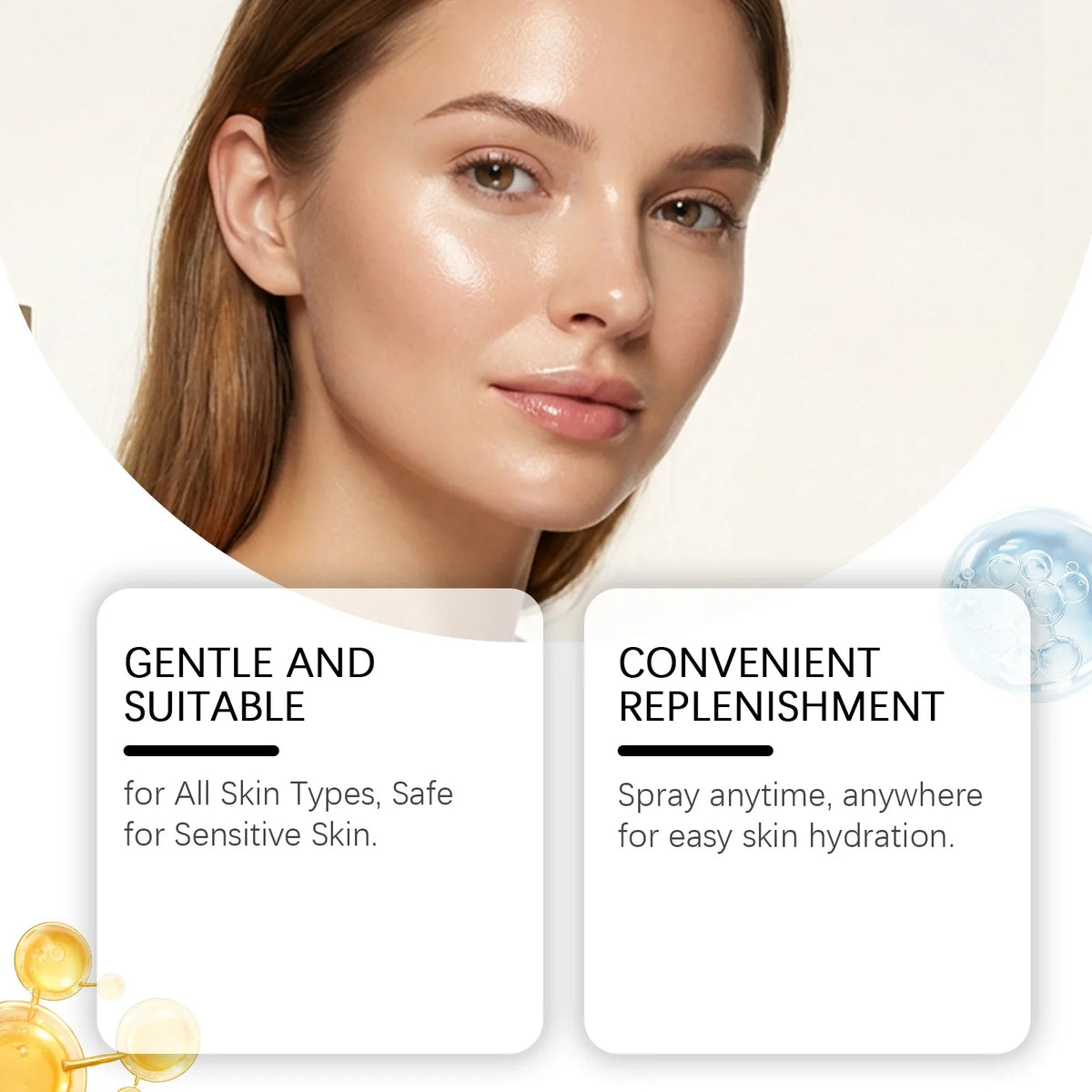 Viareline Hydrating Facial Spray – Brightening & Firming Mist