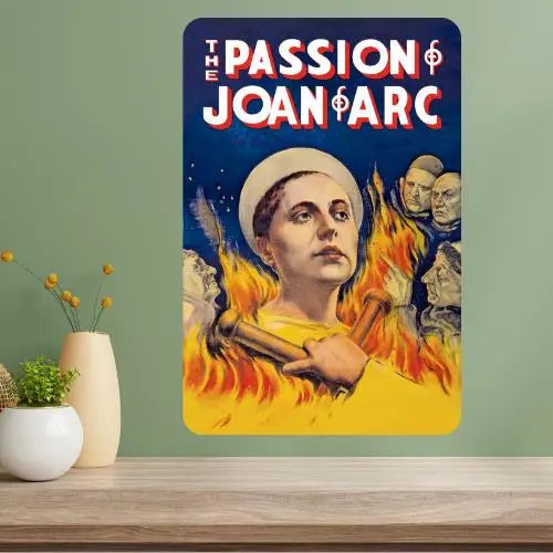 Passion of Joan of Arc Classic Movie Metal Poster Sign