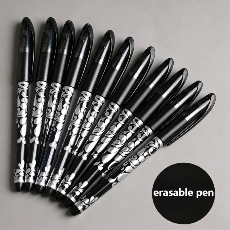 24-Pack Erasable Gel Pens – 0.5mm Comfort Grip, Office & School
