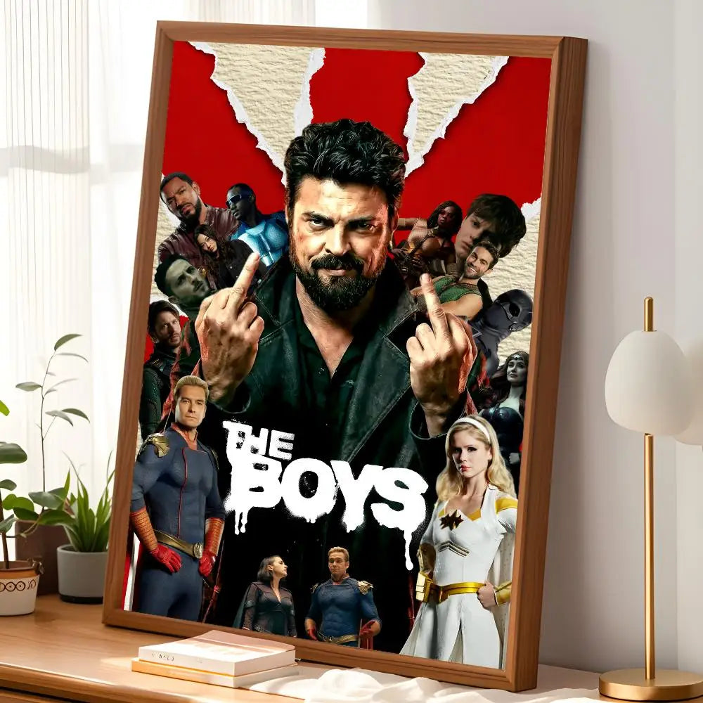 The Boys TV Series Self-Stick HD Wall Poster – Waterproof Art