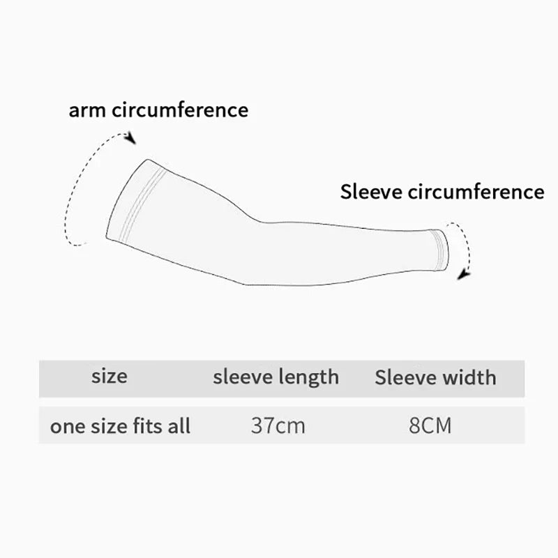 ESports Gaming Arm Sleeves – Cooling Quick-Dry Thumbhole 1 Pair