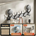 No-Drill Aluminum Suction Cup Wall Hooks | Kitchen & Bathroom