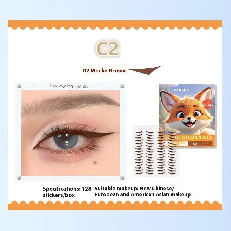 Eyeliner Seal Stickers Waterproof Sweat-Proof | 104–128 Pcs