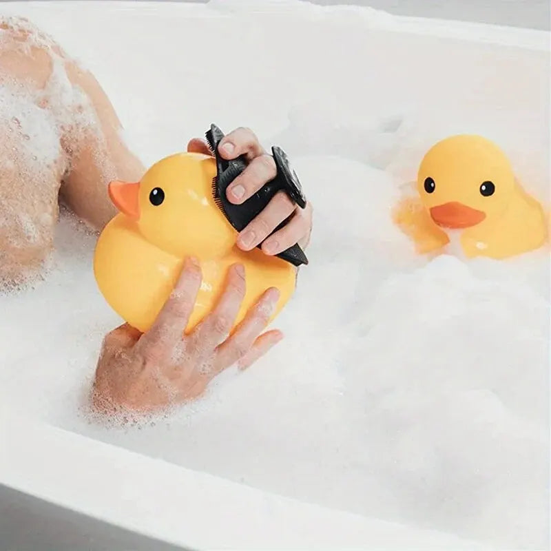 Silicone Exfoliating Body Scrubber Brush | No-Slip Handle