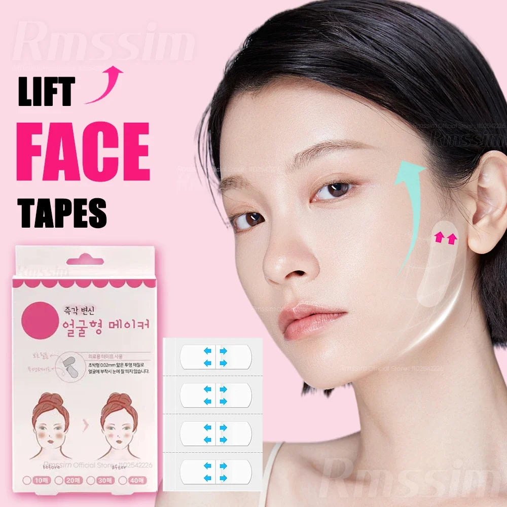 Invisible Face Lift Tapes V-Shape Firming Stickers 40/120 pcs