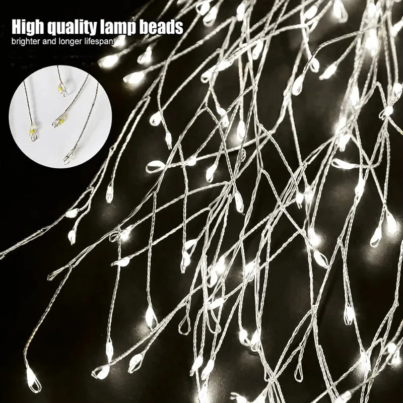 Solar Firecracker Garden Lights – Waterproof Outdoor Path Decor