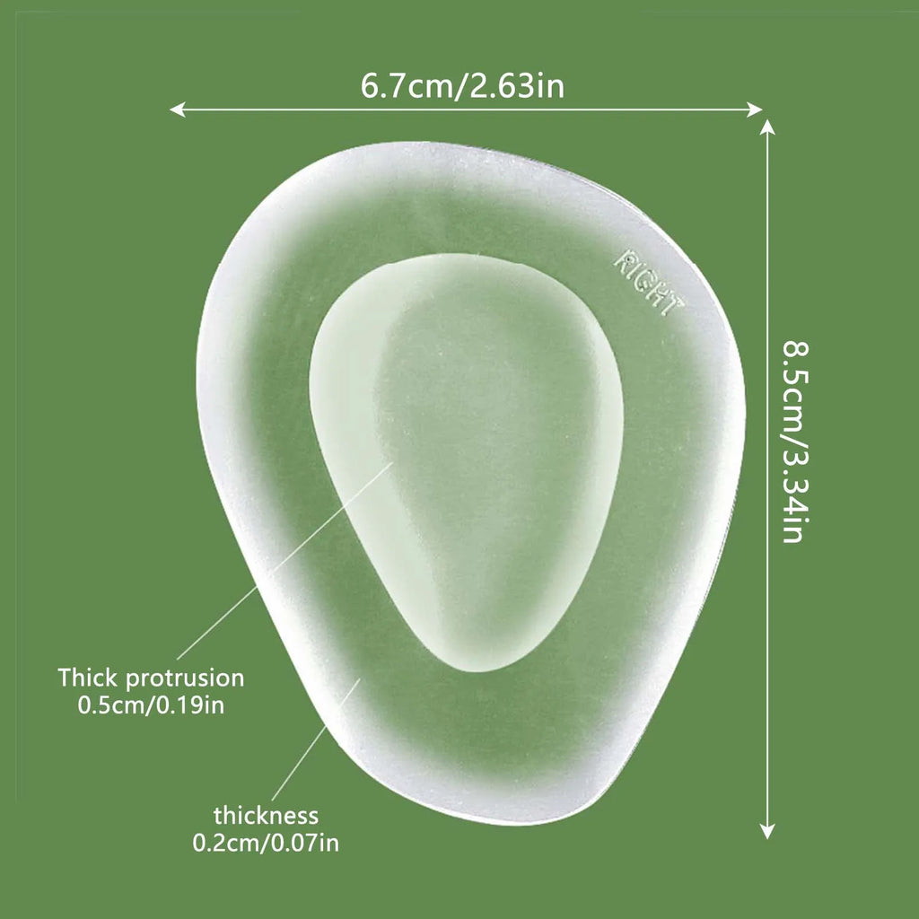 Metatarsal Gel Pads – Soft Ball of Foot Cushions | Forefoot Support