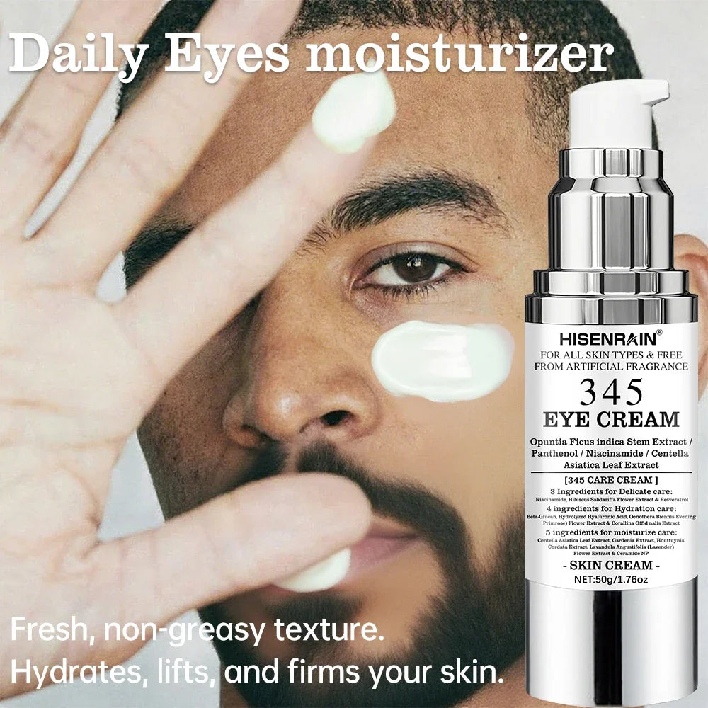 HISENRAIN 345 Eye Cream – Hydrating Anti-Aging for All Skin Types