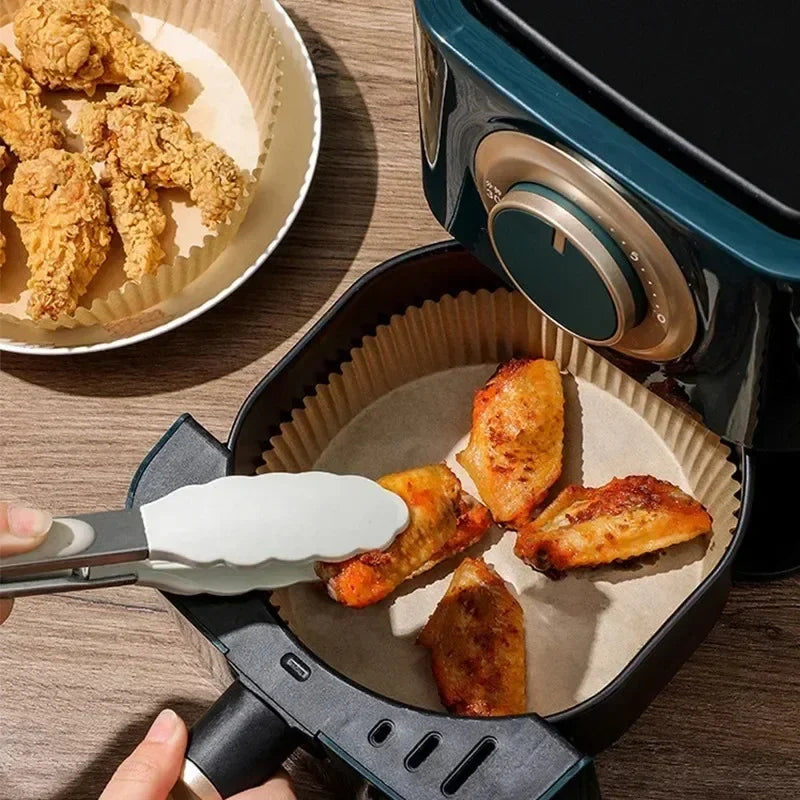 Disposable Air Fryer Liners 50/100/200pcs – Round & Square