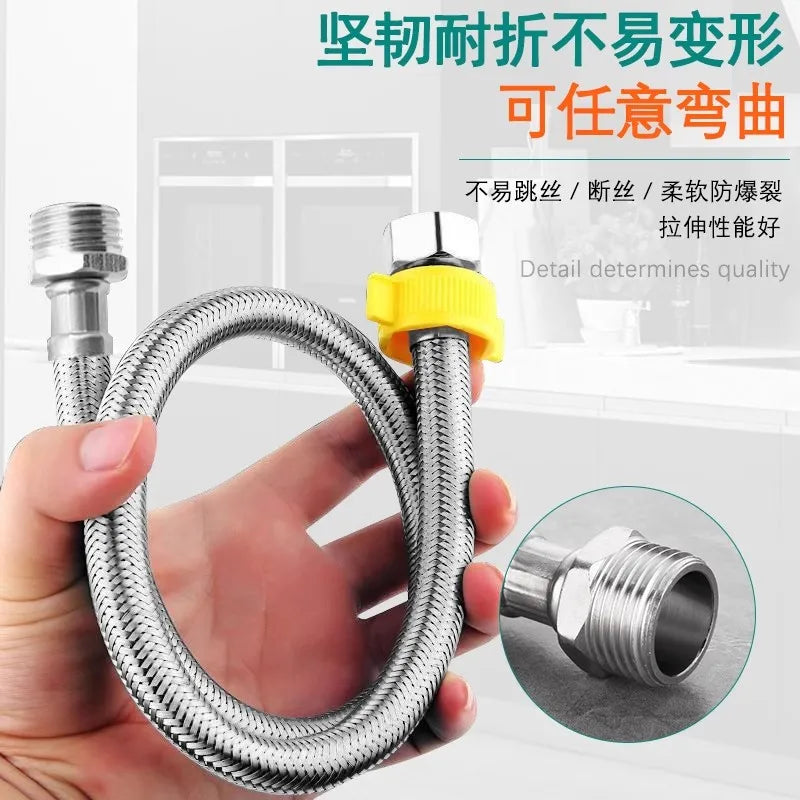 G1/2 Stainless Steel Flexible Braided Shower Hose | Bathroom