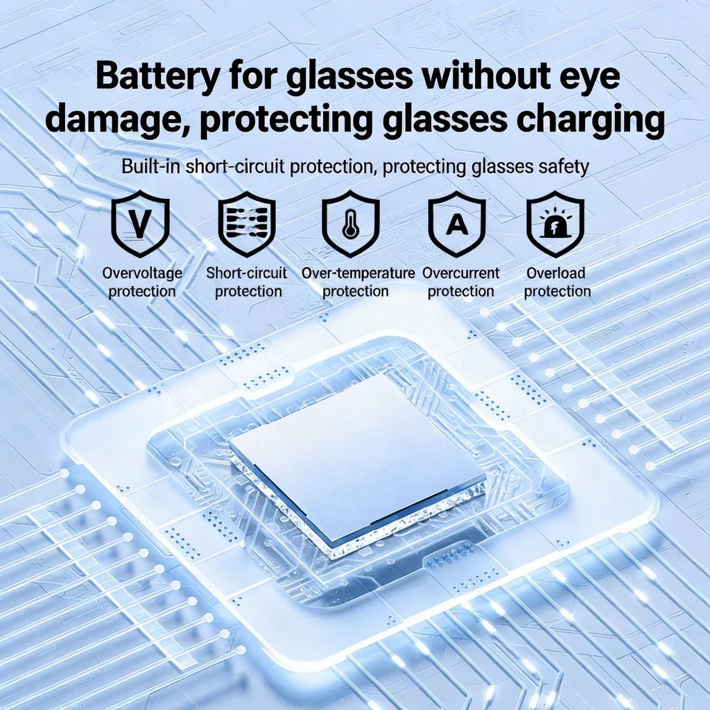 Magnetic Charging Adapter for Rokid AI Smart Glasses | USB-C Dock