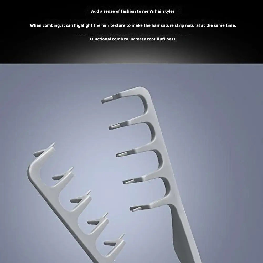 Wide-Tooth Volumizing Hair Comb – Root Lifter & Bangs Styler