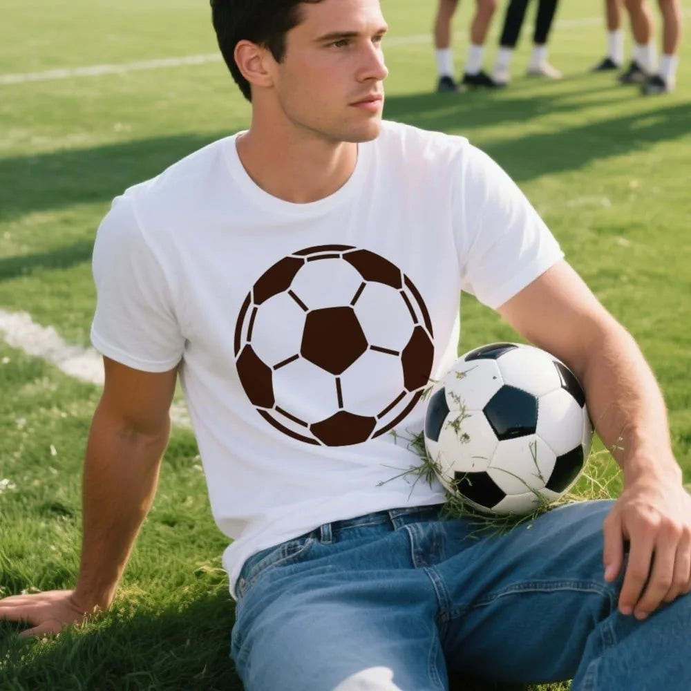 3-Piece Reusable Football Soccer Stencil Set 11.8" – DIY Art