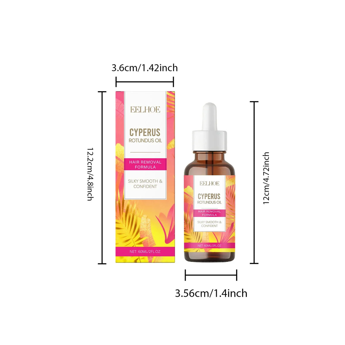 Eelhope Cyperus Rotundus Oil – Hair Growth Inhibitor Soothing