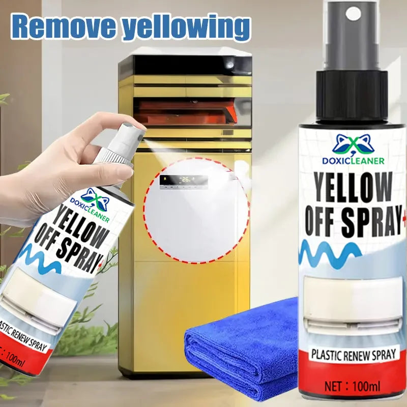 Plastic Restoration Spray – Remove Yellowing & Restore Shine