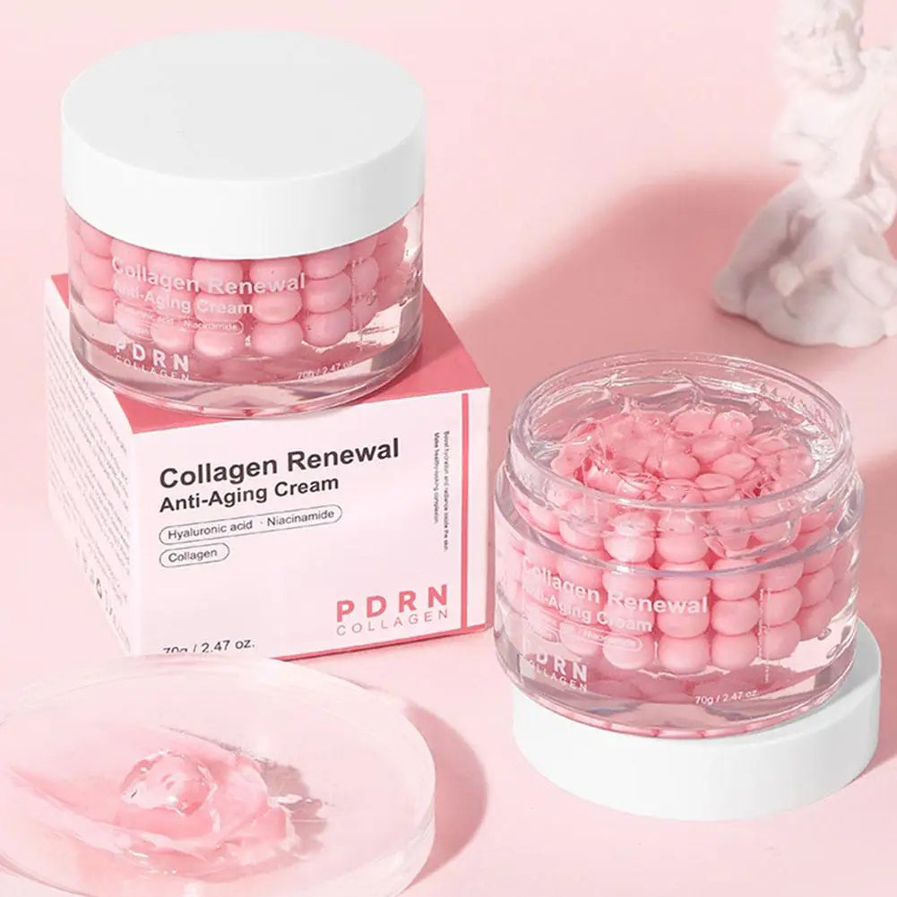 PDRN Pink Collagen Anti-Aging Cream Capsules – Firm & Hydrate
