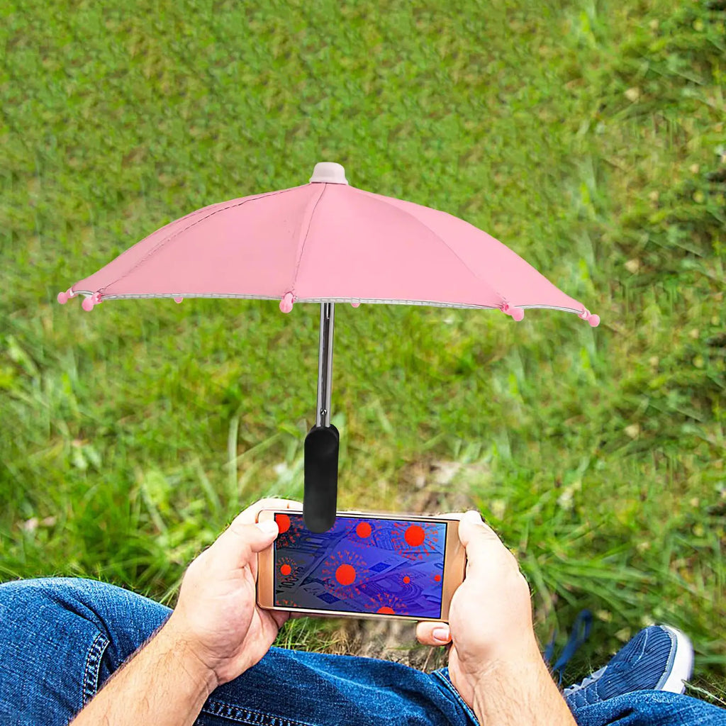 Clip-On Phone Sun Shade – Anti-Glare Outdoor Screen Umbrella