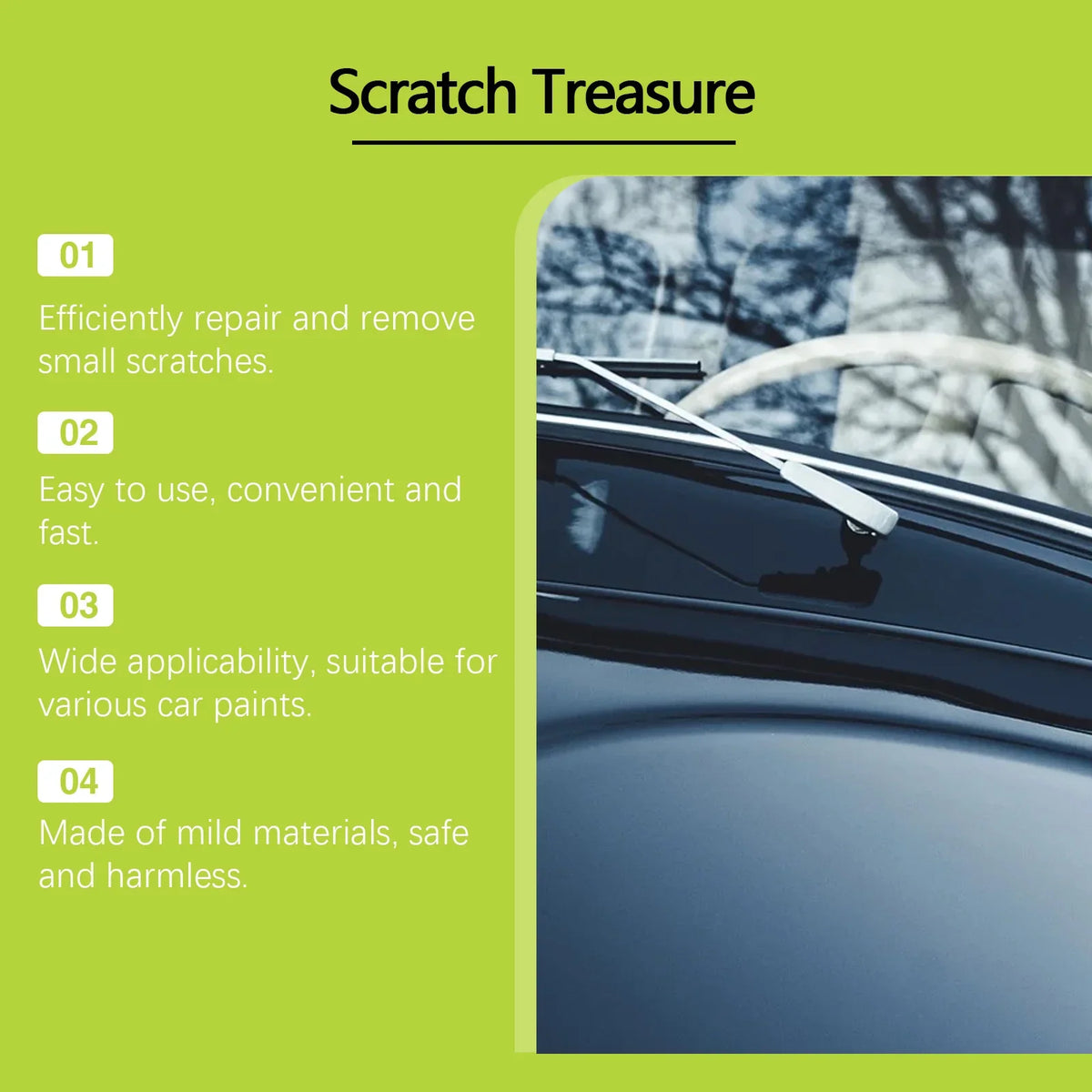 Homonth Car Scratch Remover Polish & Protective Coating 120ml