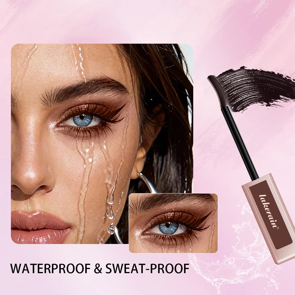 Lakerain 4D Waterproof Mascara – Volumizing & Lengthening