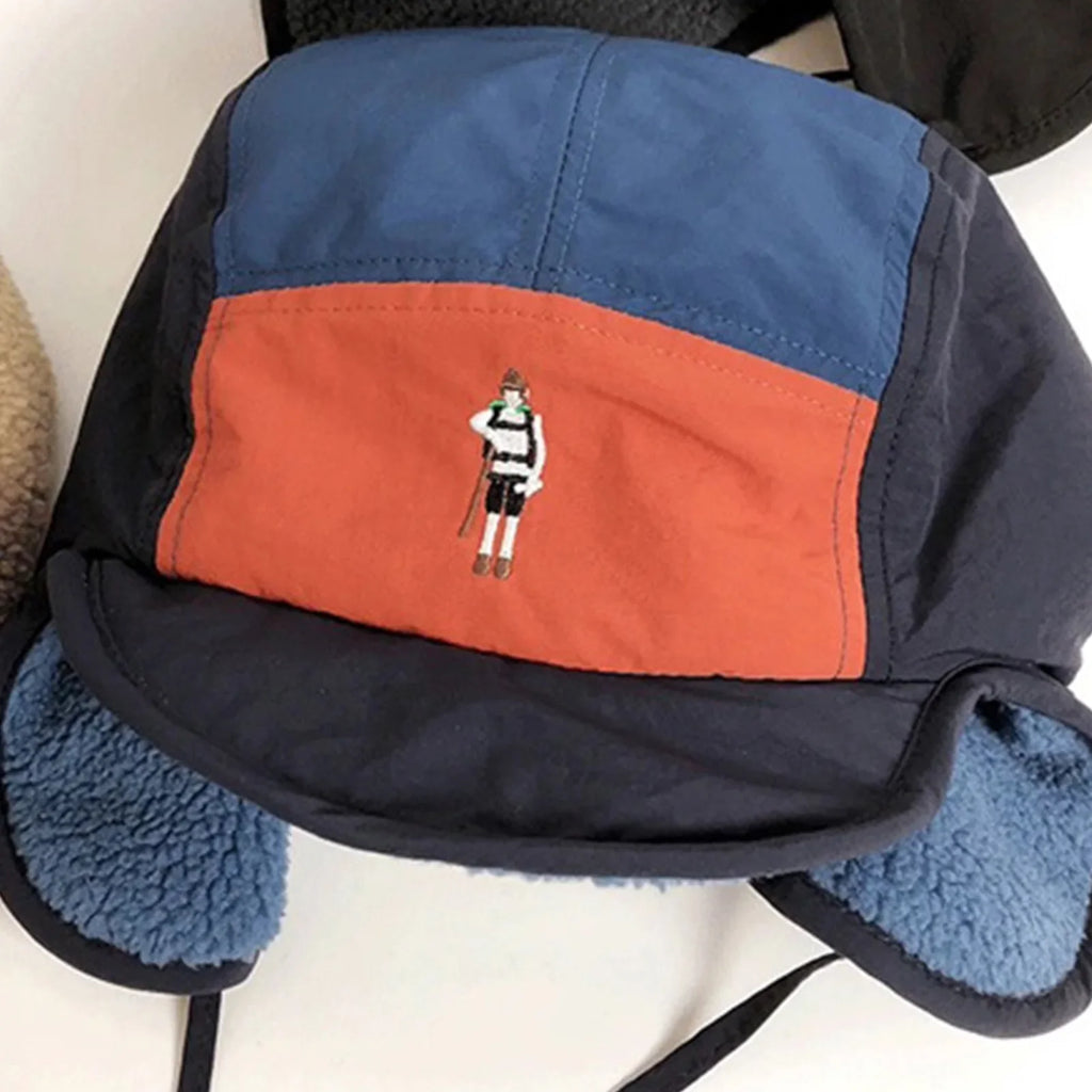 Plush Winter Hat with Earflaps – Windproof Unisex Thermal Cap